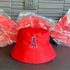Reversible LA Angels Bucket Hats - Total of 4 NEW